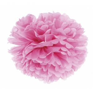 Малый цветок бумажный розовый