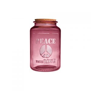 Банка розовая PEACE TRUE LOVE 3,1 л