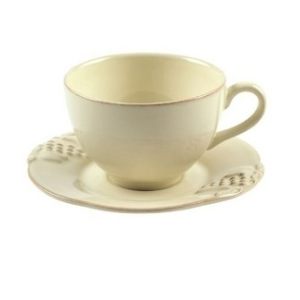 Чайная пара COSTA NOVA Mediterranea кремовый