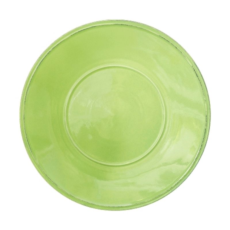 Тарелка COSTA NOVA Friso 34 см зеленый