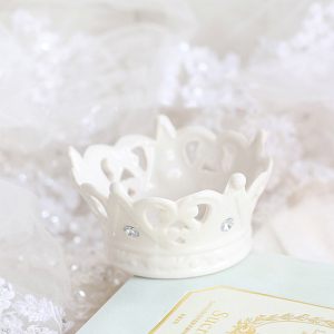 Керамическая вазочка - корона