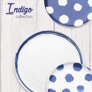Сервировочная тарелка INDIGO 21 см