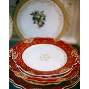 Набор из 4х десертных тарелок Hermitage 20 см