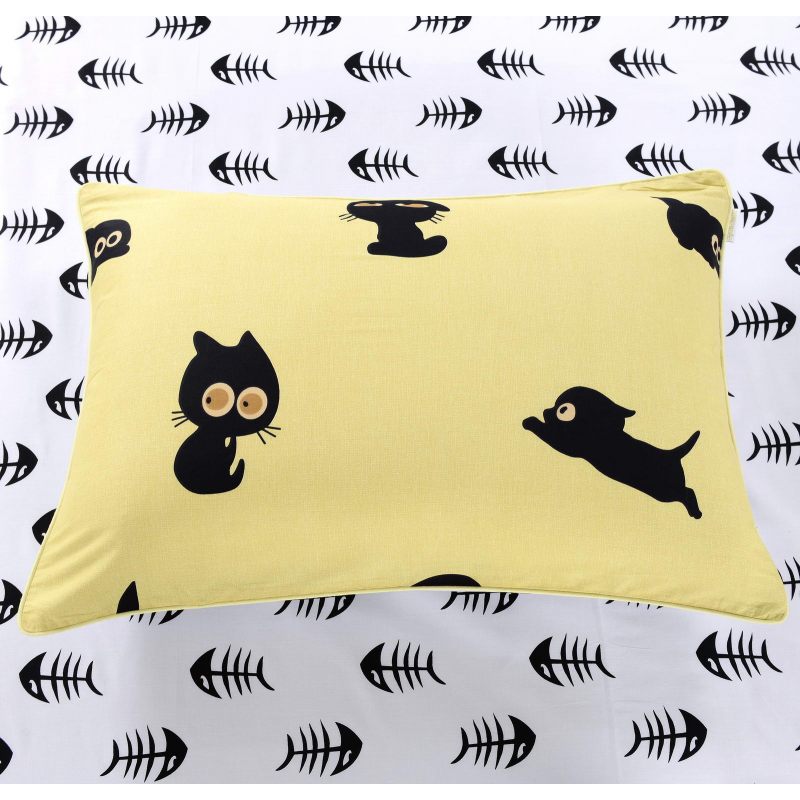 Комплект детского постельного белья "Кити" (желтый)