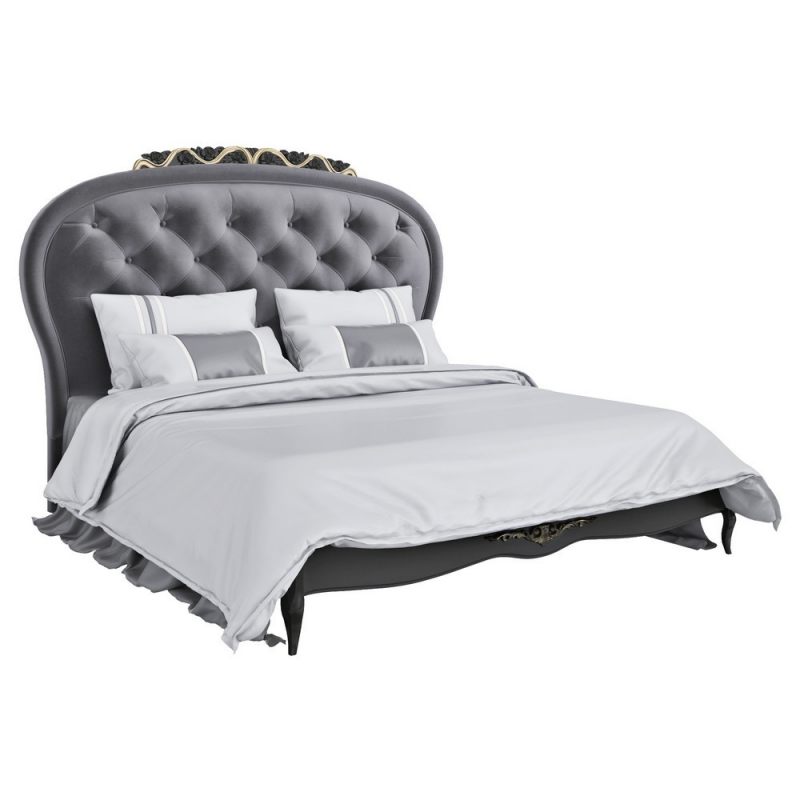 Кровать с мягким изголовьем "Nuit"