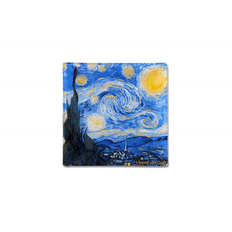 Тарелка квадратная "Картины Ван Гога"
