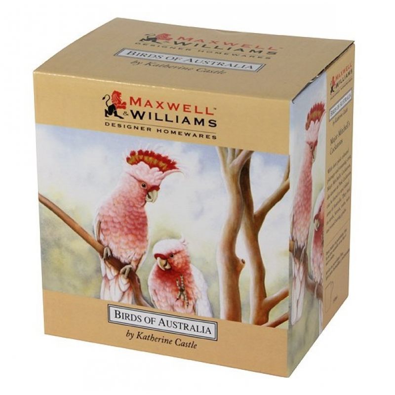 Кружка "Яркие птицы Австралии"  в подарочной упаковке