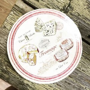 Набор из 4-х тарелок для сыра "Fromage" 19 см