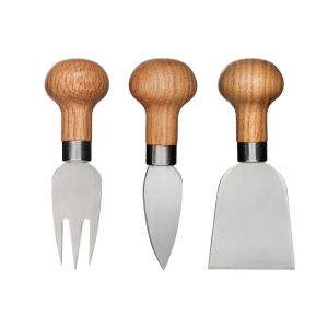 Набор из 3 ножей для сыра "Wood"