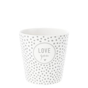 Чашка "Dots & love you" (для кофе)