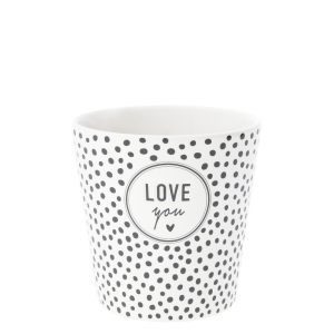 Чашка "Dots & love you" (для кофе)