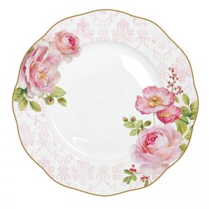 Тарелка обеденная "Дамасская роза"