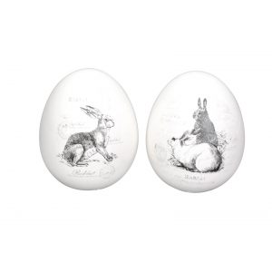 Декор "Яйцо" с кроликом в ассортименте
