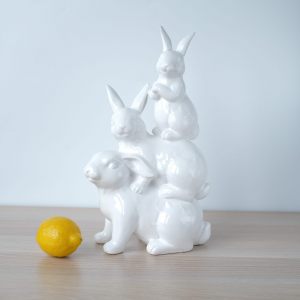 Декоративная фигура "Семейство Кроликов"