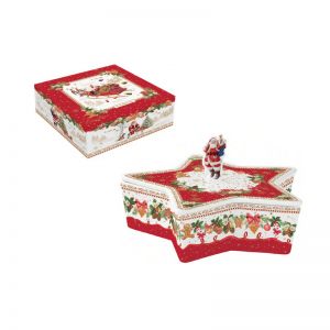 Банка малая "Christmas memories" в форме звезды в подарочной упаковке