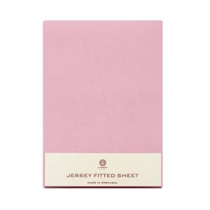Простыня на резинке "Luxberry", розовый