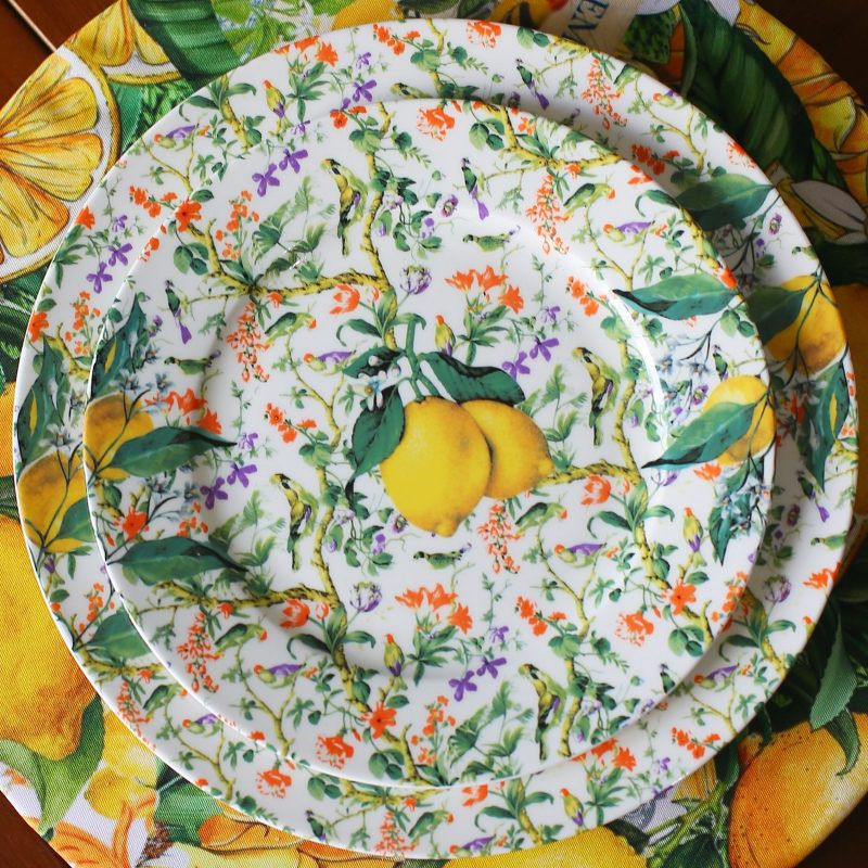Тарелка обеденная "Лимоны"
