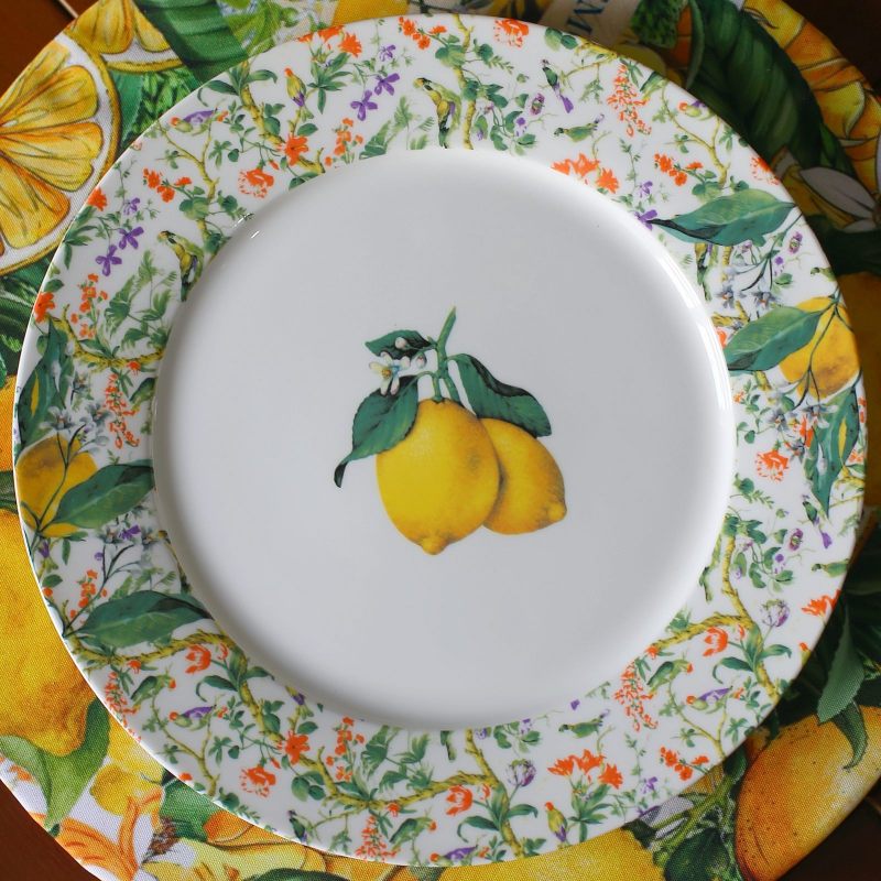 Тарелка обеденная "Лимоны"