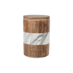 Банка для сыпучих продуктов Wood&Marble, 17х11,5 см, 1,1 л