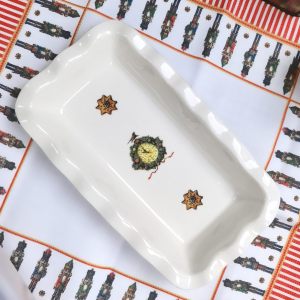 Блюдо для закусок "Пряничное Рождество", Венок 23 см
