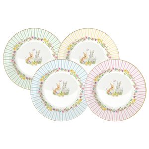 Пасхальный набор десертных тарелок "Happy Easter" 19 см, 4 шт в подарочной упаковке
