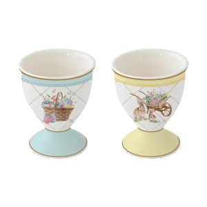 Набор пасхальных подставок для яиц "Spring Bloom" 6,5 см, 2 шт в подарочной упаковке