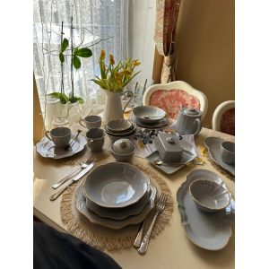 Обеденный сервиз на 6 персон "England collection" c чайными парами