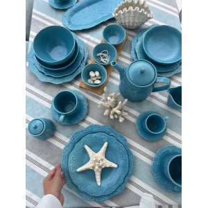 Набор для сервировки "Морской" 3 чаши на подносе из летней коллекции "Marine World Collection"