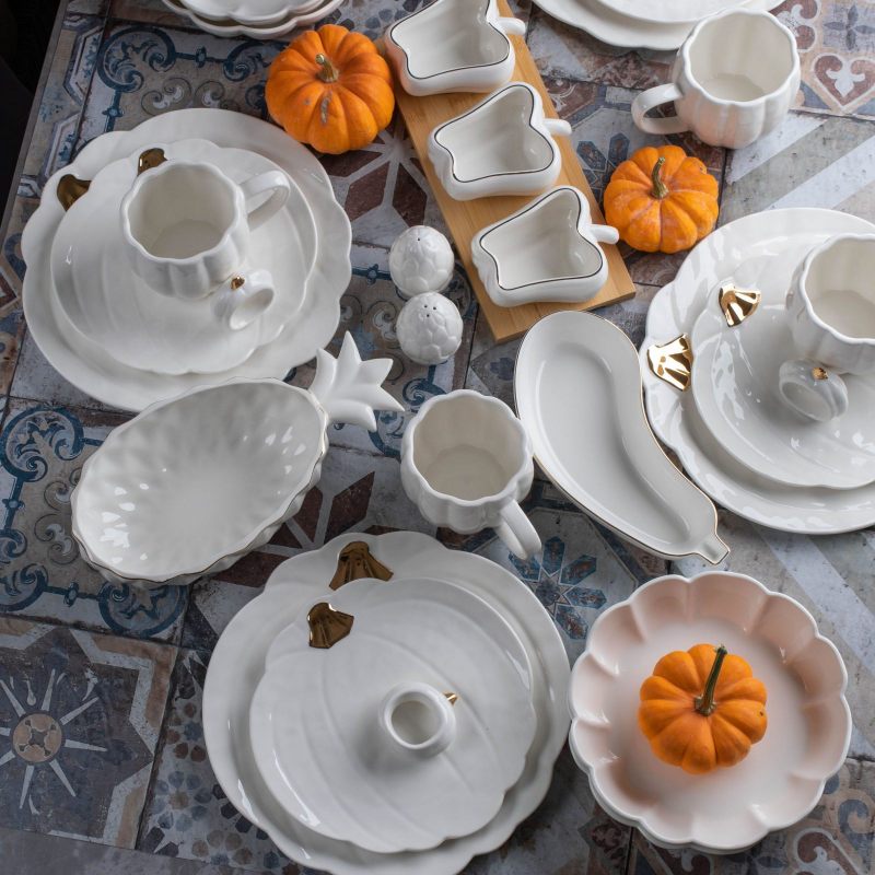 Столовый сервиз на 6 персон "Harvest Collection" 34 предмета из фарфора