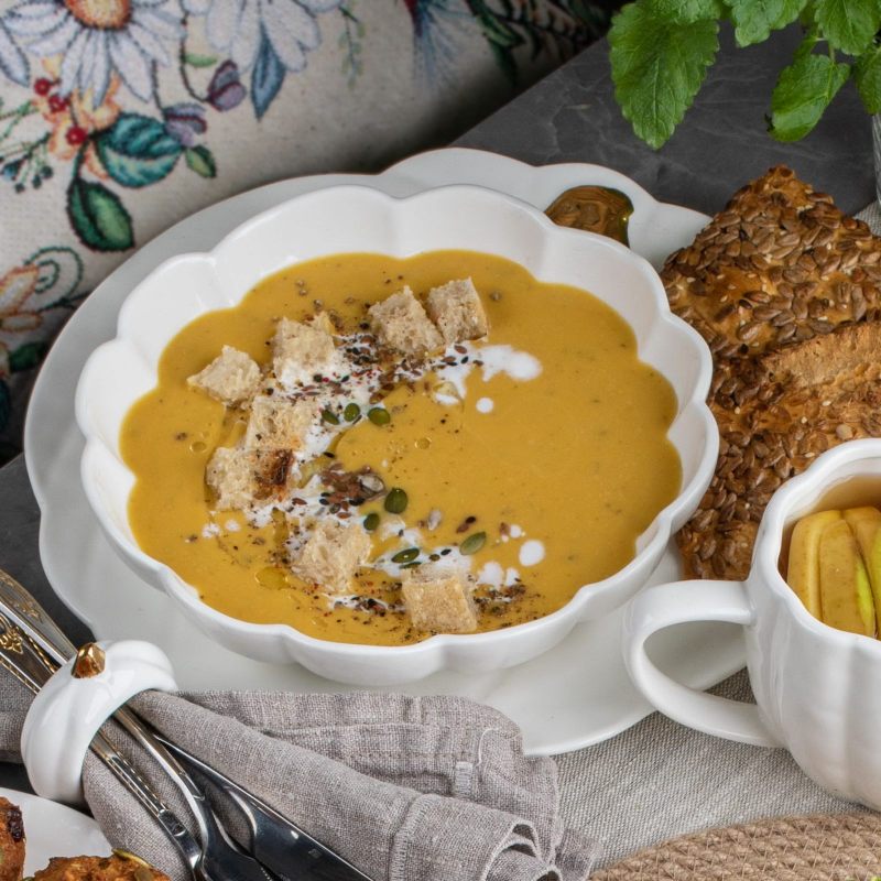 Тарелка суповая "Harvest Collection Тыква" 20 см