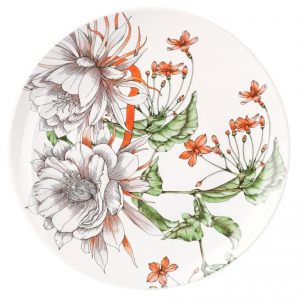 Тарелка обеденная "Night Garden Flower" 27,5 см