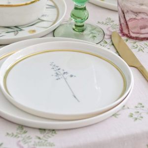 Тарелка пирожковая "BOTANICAL" (травы) 18 см