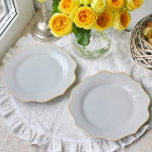 Набор десертных тарелок "England collection" 22 см, 6 шт