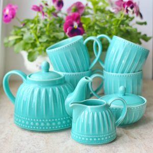 Набор для чайной церемонии на 4 персоны "Beautiful patterns", 7 предметов