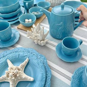 Сервиз обеденный на 6 персон  "Marine World Collection", 38 предметов