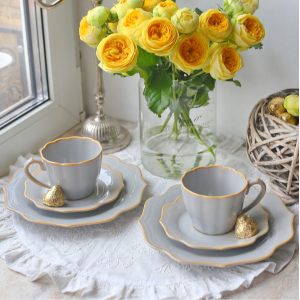 Набор чайных пар и тарелок "England collection"