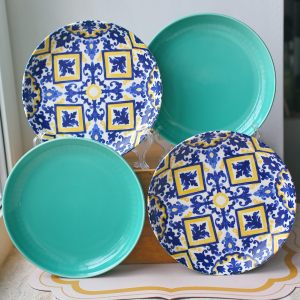 Набор из 4х тарелок "Beautiful patterns" 21 см