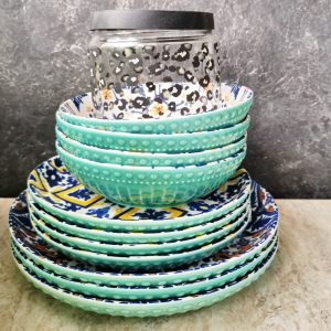 Набор тарелок "Beautiful patterns" 4 вида
