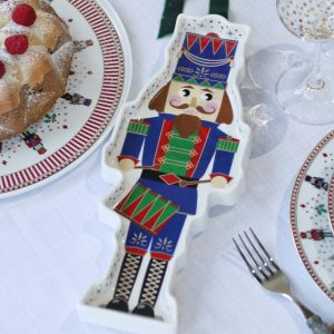 Блюдо сервировочное солдатик "NUTCRACKERS" в подарочной упаковке