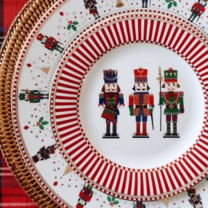Тарелка закусочная "NUTCRACKERS"