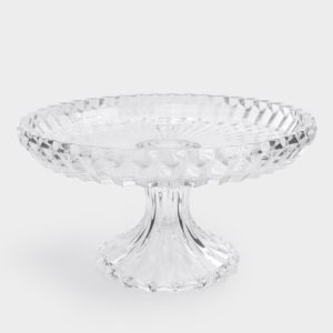 Блюдо на ножке "Хрусталь" 22х12 см