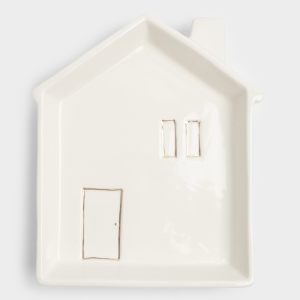 Новогодняя блюдо "Townlet Дом" 19х16 см