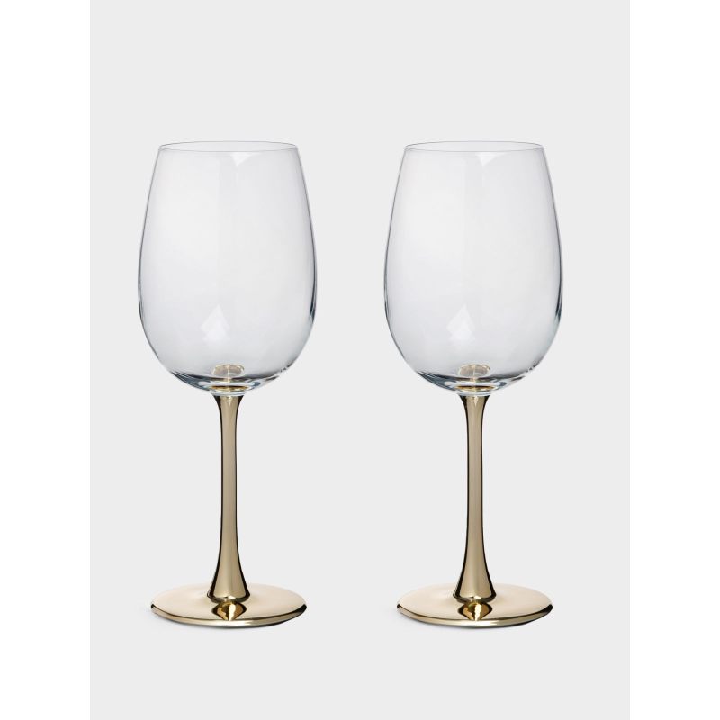 Новогодний бокал для белого вина "Ravello" 430 мл, 2 шт