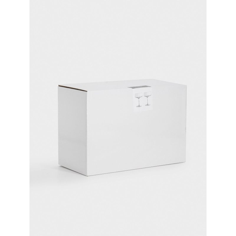 Новогодний бокал-креманка для шампанского "Melody" 450 мл, 2 шт