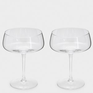 Новогодний бокал-креманка для шампанского "Melody" 450 мл, 2 шт