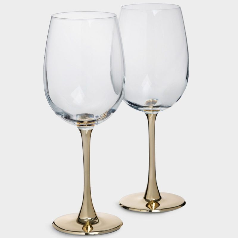 Новогодний бокал для белого вина "Ravello" 430 мл, 2 шт