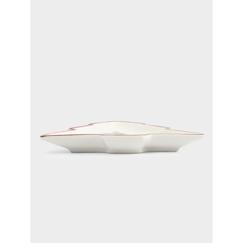 Новогоднее блюдо "Лошадка у елки" 30 см в подарочной упаковке