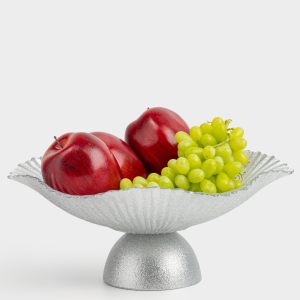 Праздничная ваза для фруктов "Avila" 31 см, на ножке