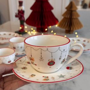 Новогодняя чайная пара "Christmas Gift" 250мл