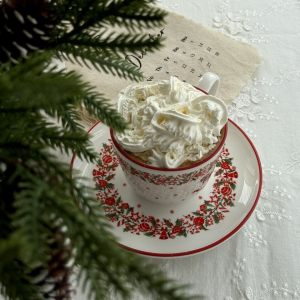 Новогодняя чайная пара "Christmas Traditions" 250мл в подарочной упаковке